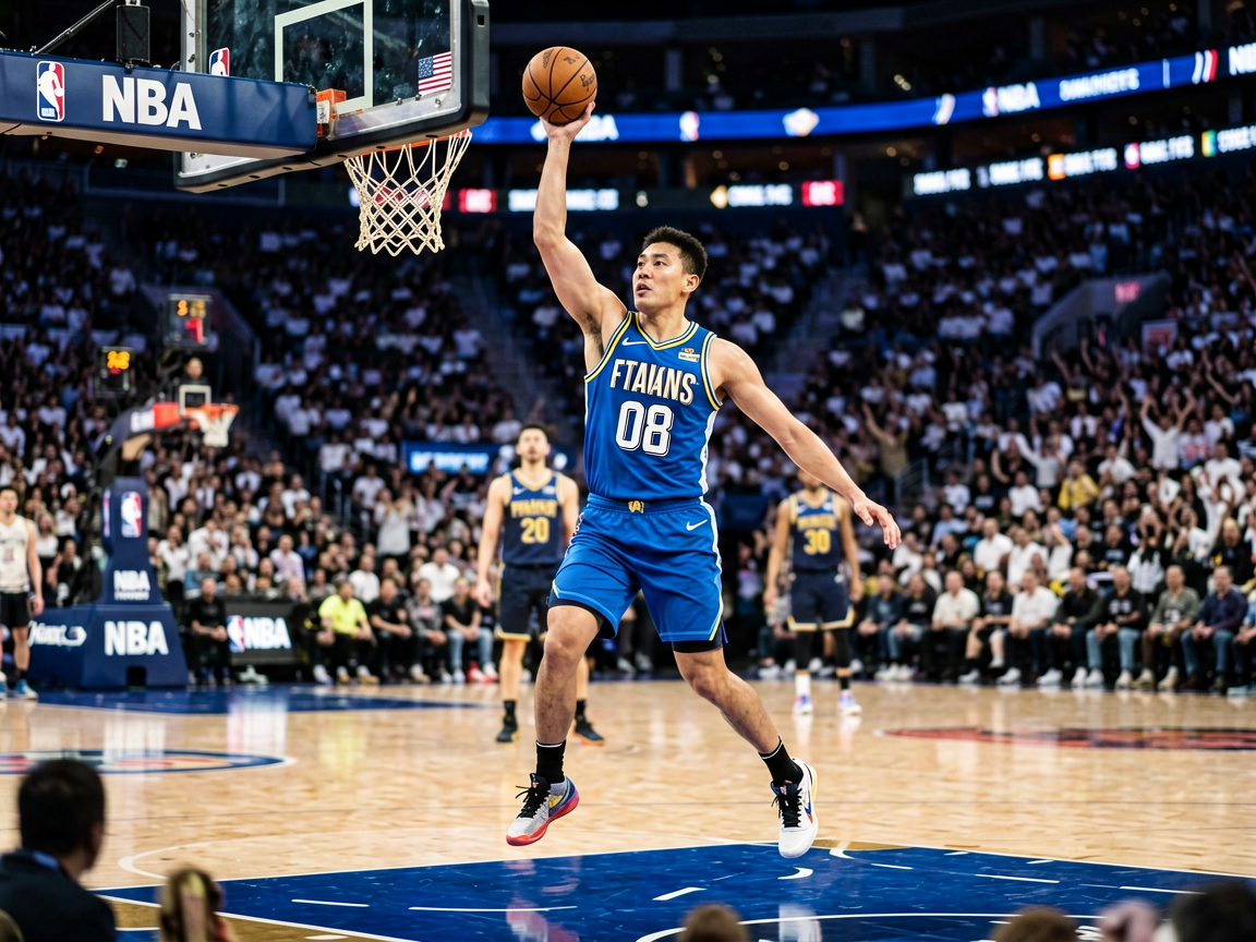 NBA篮球赛场